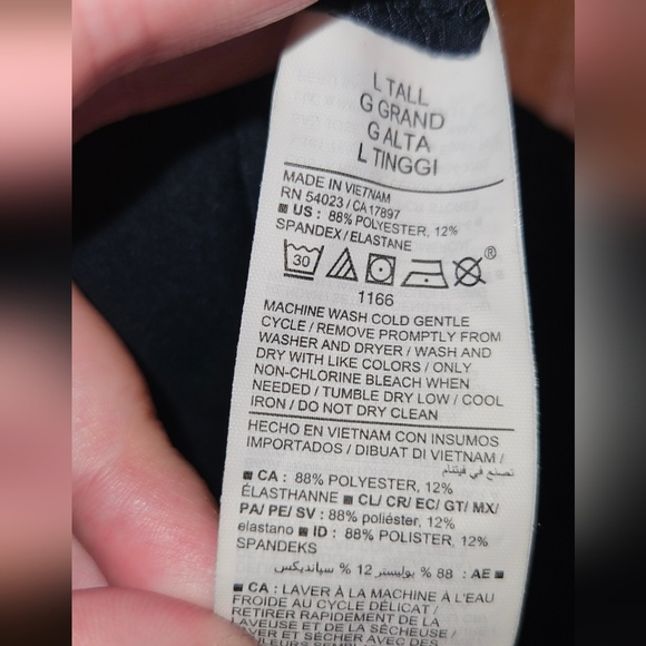 Navy Casual Women's Pants - Picture 4 of 4